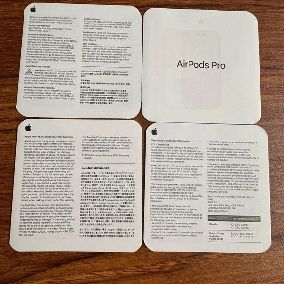 Apple AirPods 2nd Gen w/ Case, Box & Charger